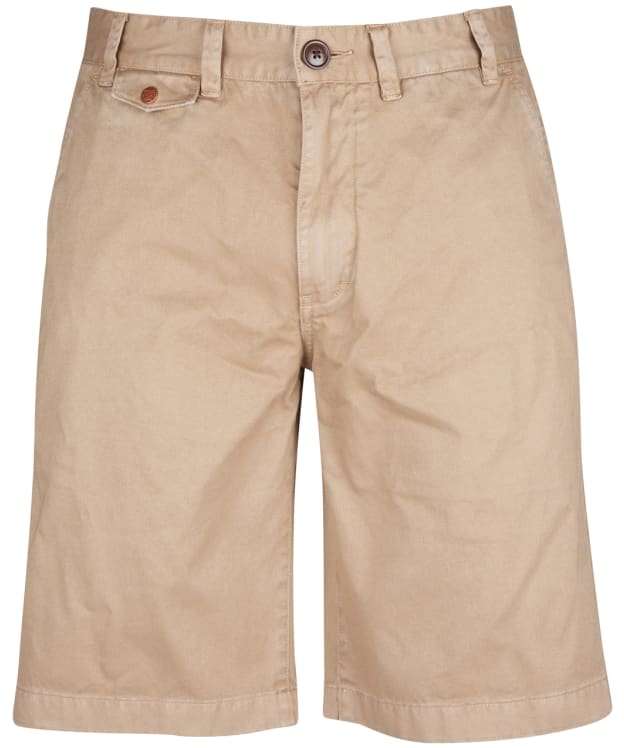 Men's Barbour Neuston Twill Short - Stone