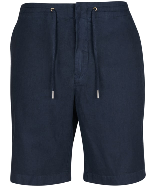 Men's Barbour Linen Cotton Mix Short - City Navy