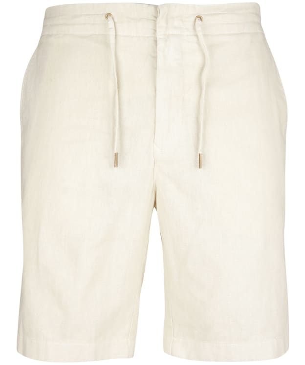 Men's Barbour Linen Cotton Mix Short - Light Stone
