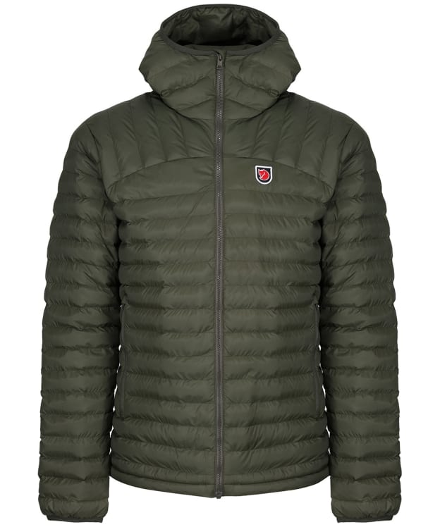 Men’s Fjallraven Packable Expedition Latt Hoodie - Deep Forest