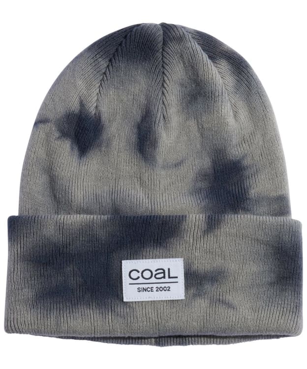 Coal The Standard Knitted Tie Dye Cuff Beanie - Grey Tie Dye