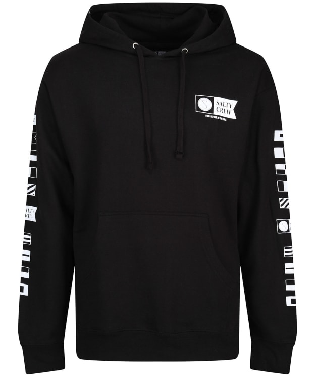 Men’s Salty Crew Alpha Fleece Drawstring Hoodie - Black