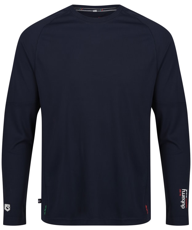 Unisex Dubarry Ancona Lightweight Long Sleeve T-Shirt - Navy