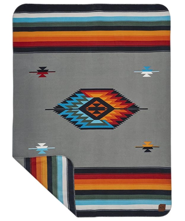 Slowtide Valen Polar Fleece Blanket - Smoke