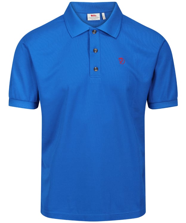Men’s Fjallraven Crowley Pique Short Sleeve Shirt - Alpine Blue