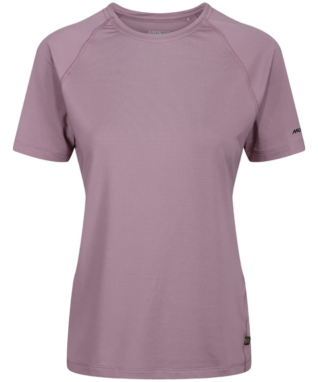 Women’s Musto Evolution Sunblock UPF 50 T-Shirt - Lilac Chalk