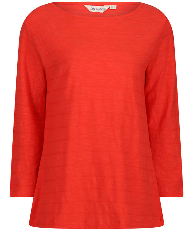 Women's Lily & Me Monica Top - Tomato Red