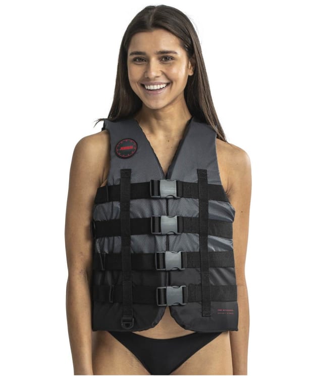 Jobe 4 Buckle Buoyancy Aid Life Vest - Unisex - Black