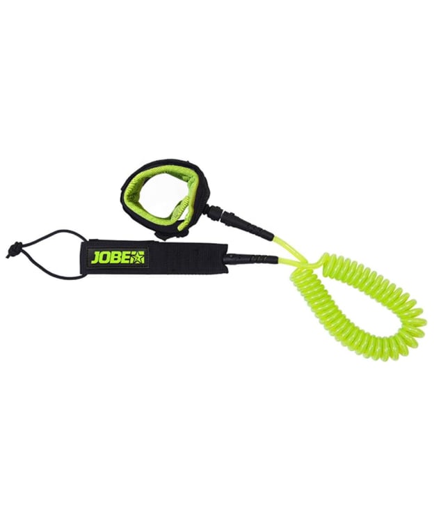 Jobe SUP Leash Coil 10ft - Lime