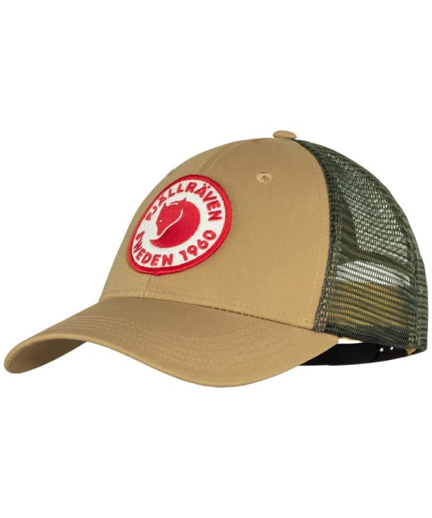Fjallraven 1960 Logo Langtradarkeps Baseball Cap - Buckwheat Brown