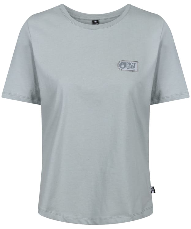 Women’s Picture Key Short Sleeve Cotton T-Shirt - Quarry Blue