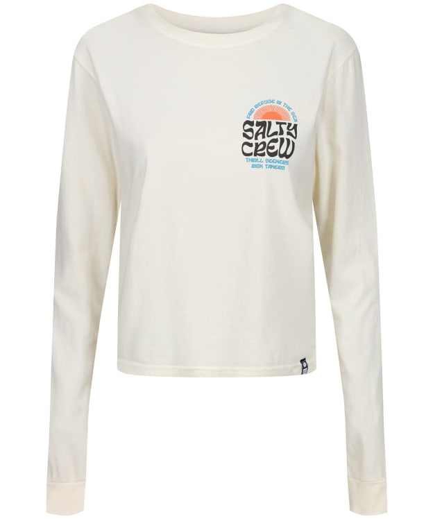 Women’s Salty Crew Sunrise Long Sleeve Skimmer Cotton Tee - Bone