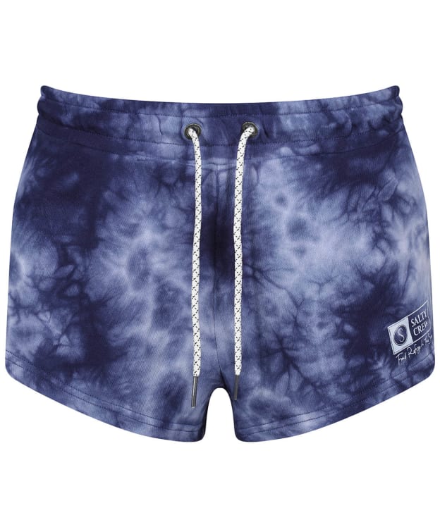 Women’s Salty Crew Drawcord Sand Set Shorts - Navy Tie Dye