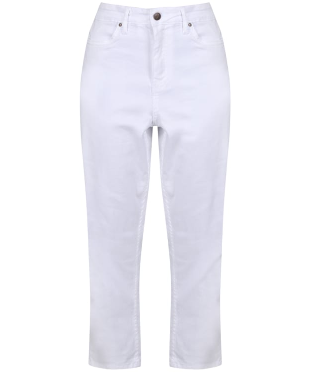 Women’s Crew Clothing Cropped Jeans - White