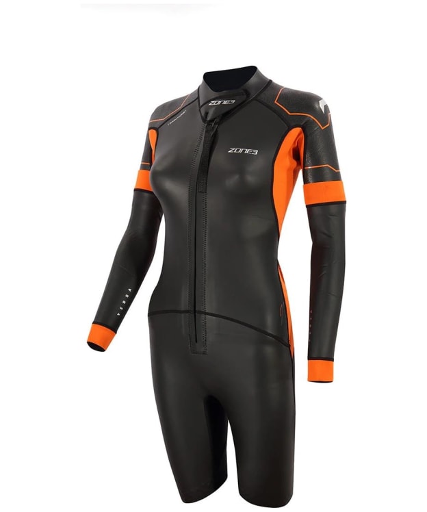 Women’s Zone3 Versa Watersport Wetsuit - Black / Orange
