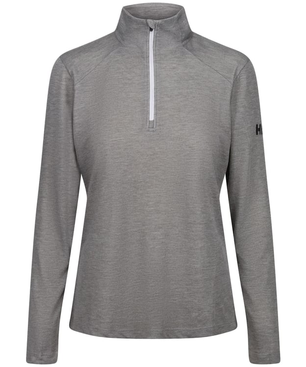 Women’s Helly Hansen Inshore Zip Pullover Sweatshirt - Grey Melange