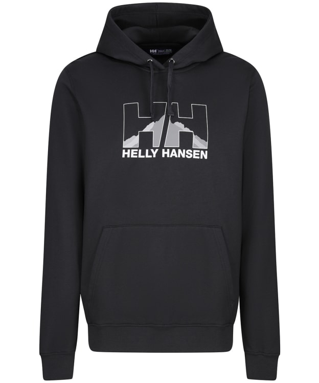 Men’s Helly Hansen Nord Graphic Pull Over Hoodie - Ebony