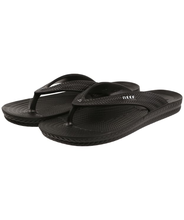 Women's Reef Water Court Flip Flops - Black