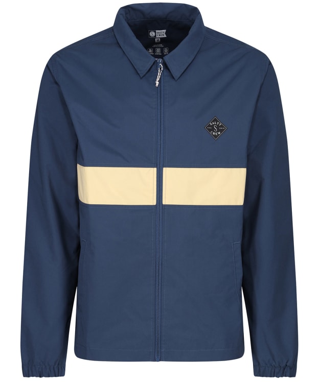 Men’s Salty Crew Packable Beacons Waterproof Jacket - Blue