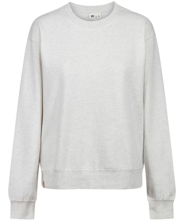 Women’s Tentree TreeFleece Boyfriend Crew Sweater - Elm White Heather