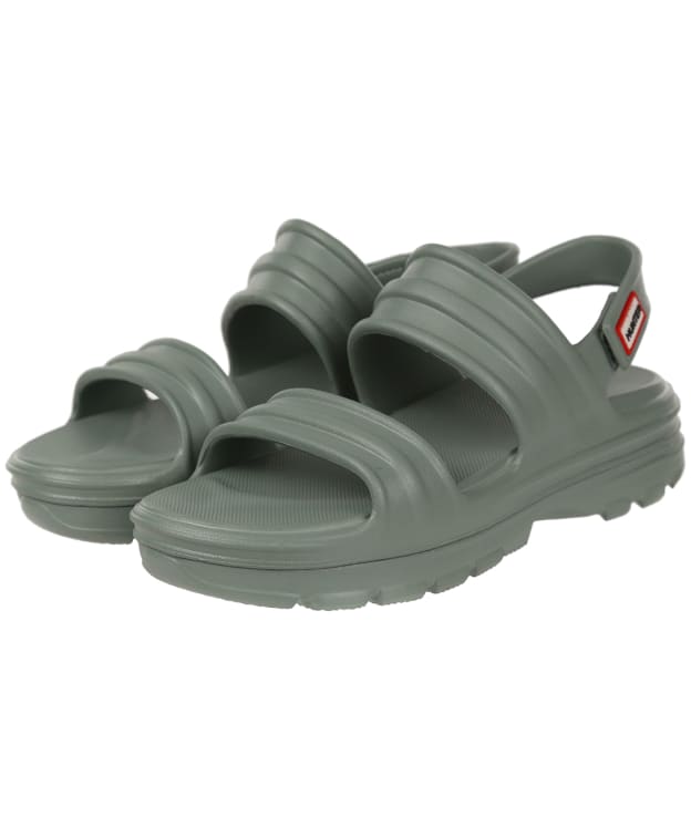 Women's Hunter Bloom Algae Lighweight Adjustable Sandal - Sweet Gale Green