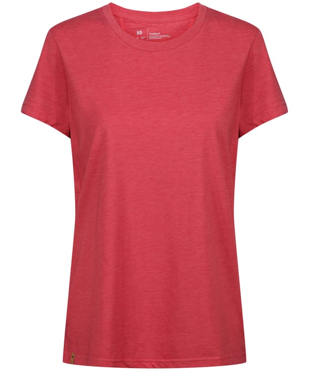 Women’s Tentree TreeBlend Classic Short Sleeved T-Shirt - Desert Red Heather