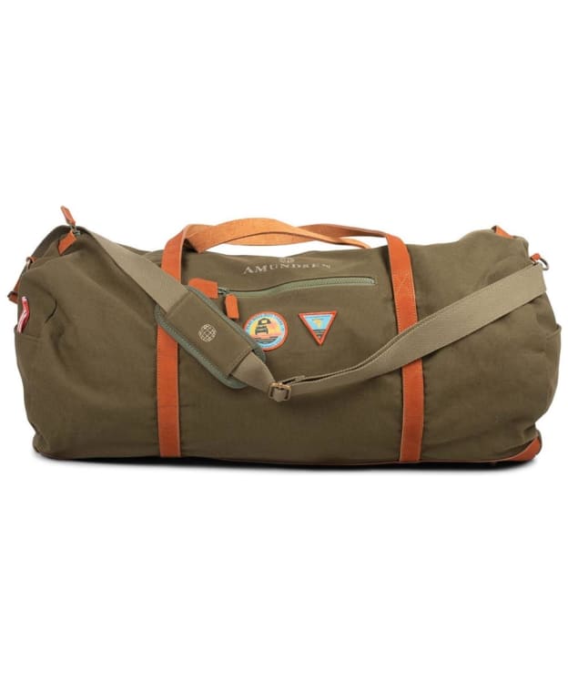 Amundsen Okavanga Cotton Canvas Duffle Bag 35L - Nato