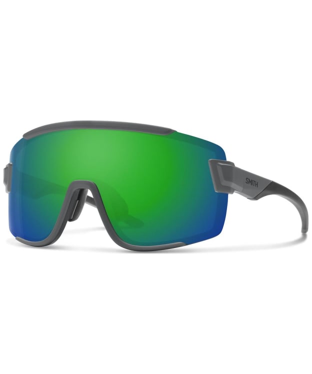 Smith Wildcat Cycling, Biking Sunglasses - Matte Cement / ChromaPop Green