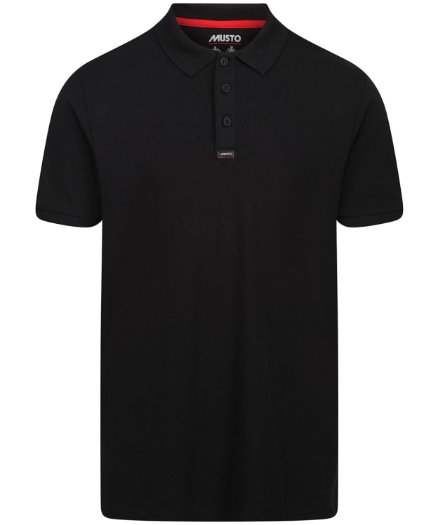 Men’s Musto Essential Cotton Pique Polo Shirt - Black