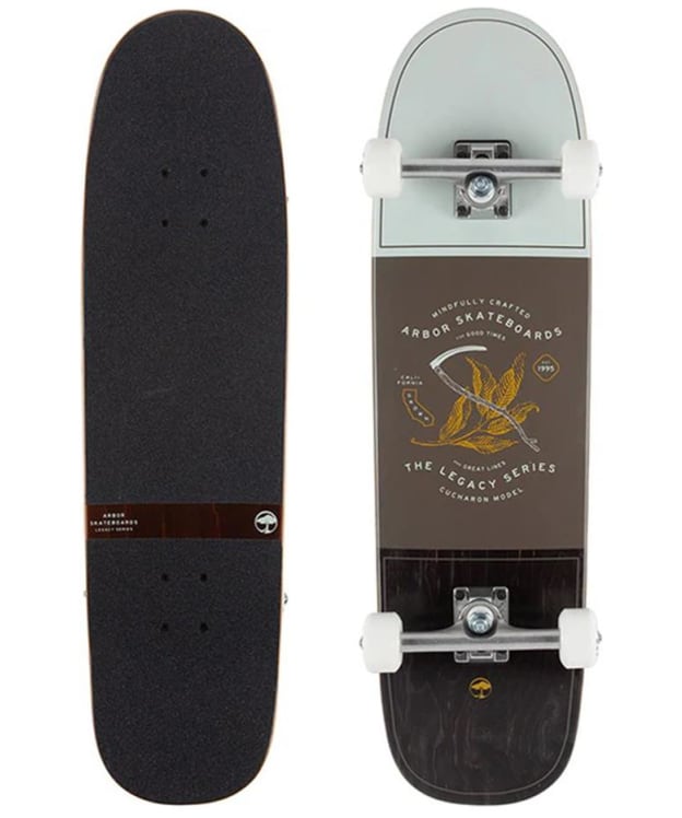 Arbor Cucharon Legacy Spoon Nose, Mid-Length 32" Skateboard - Multi