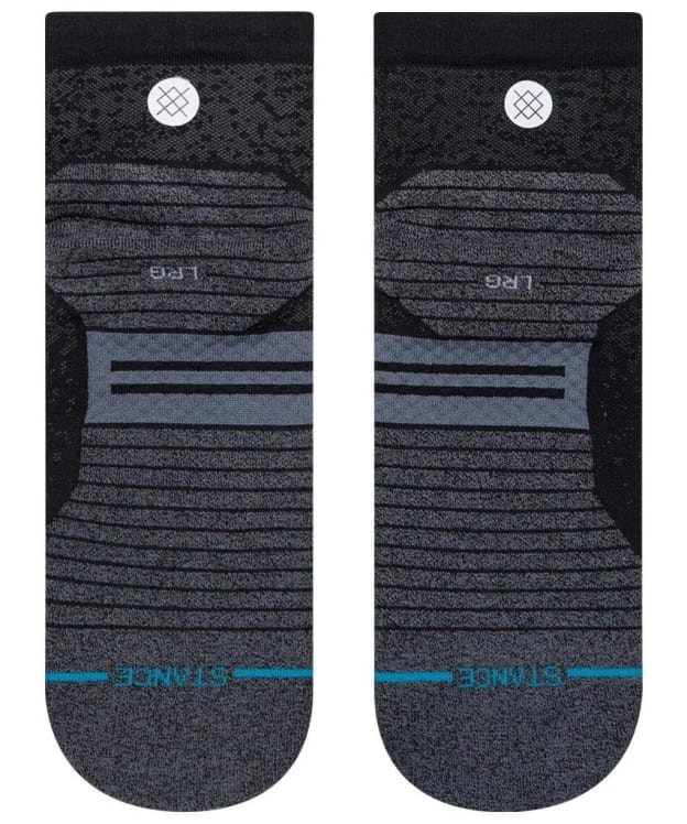 Stance Run Quarter Ankle Protection Socks - Black