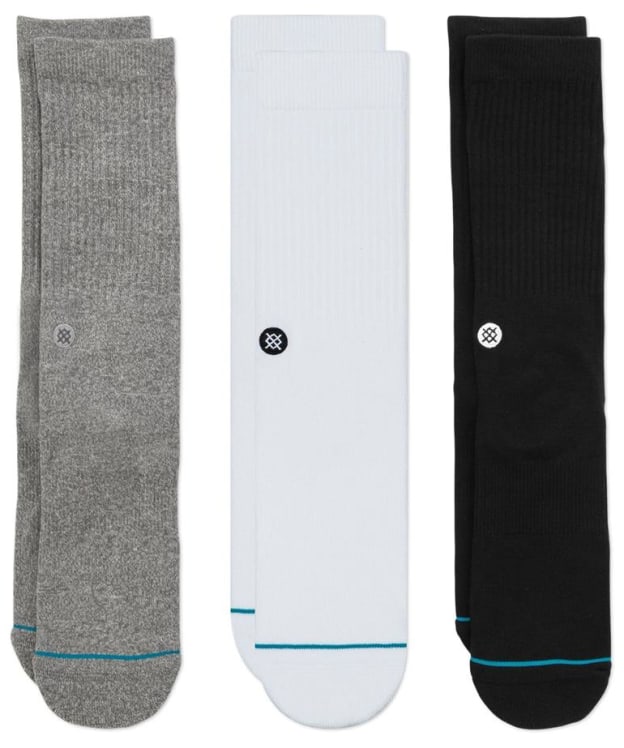 Stance Icon Crew Socks – 3 Pack - Multi