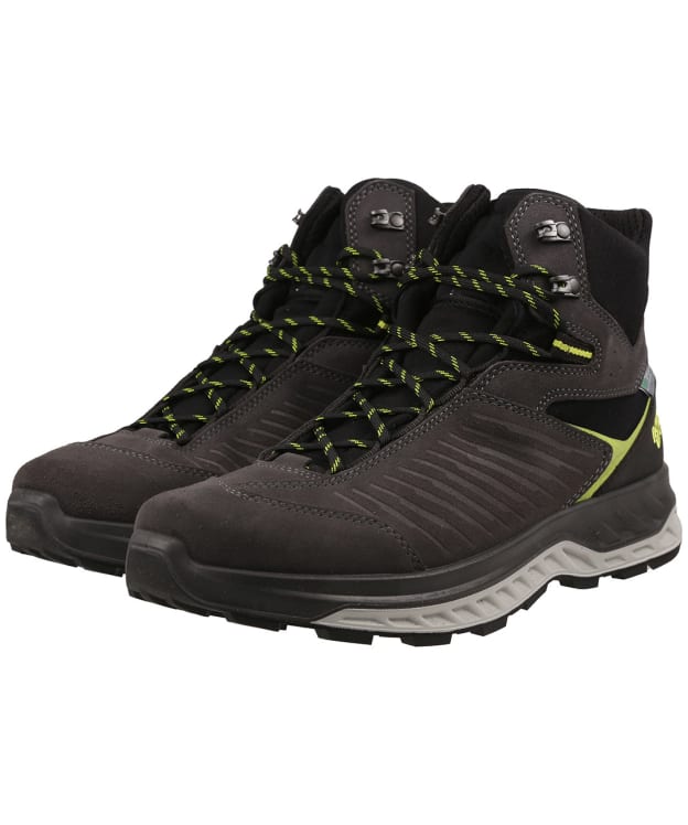 Men’s Hanwag Blueridge EcoShell Waterproof Boots - Asphalt / Yellow