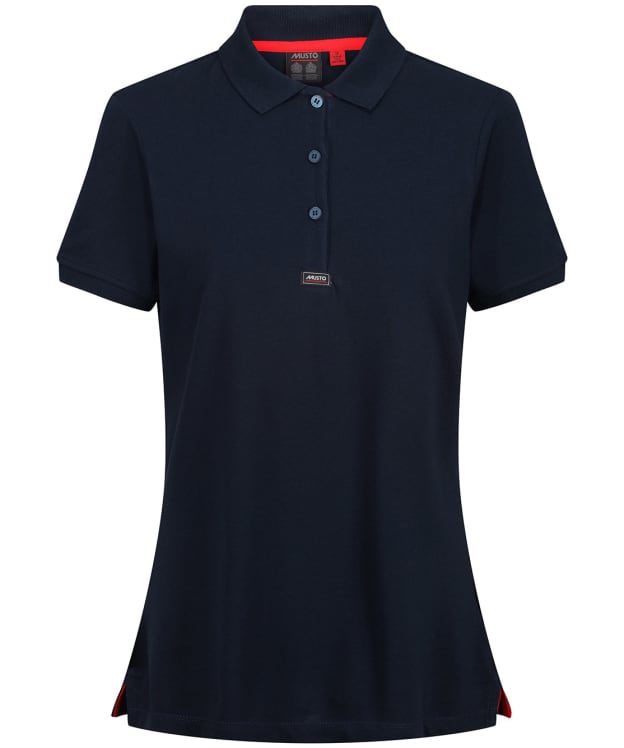 Women’s Musto Essential Cotton Pique Polo Shirt - Navy