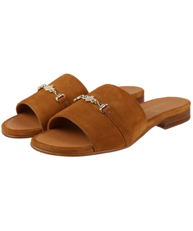 Women’s Fairfax & Favor Slip On Heacham Sandals - Tan