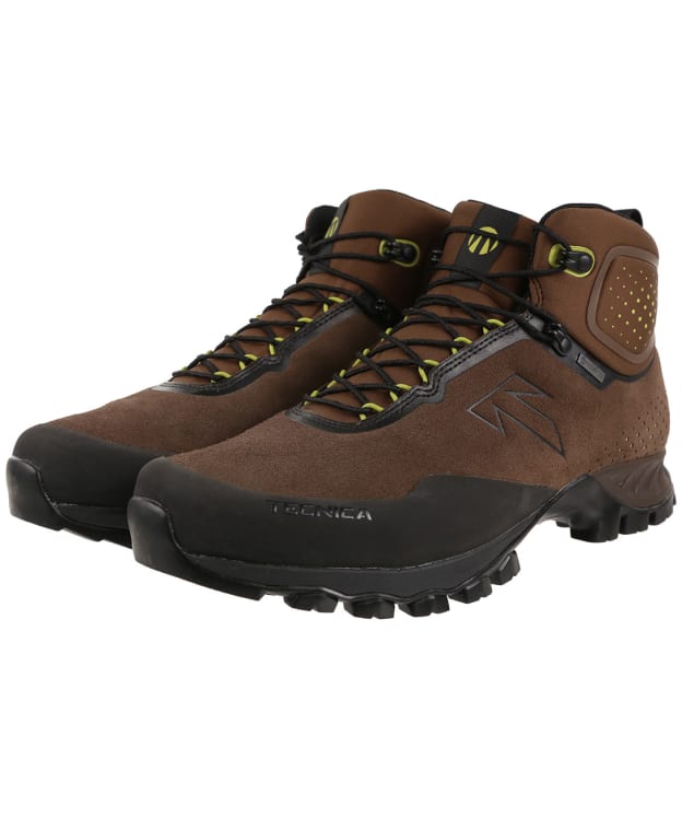Men’s Tecnica Lightweight Plasma Mid S GTX Hike Boots - Dark Savana / Dusty Campo