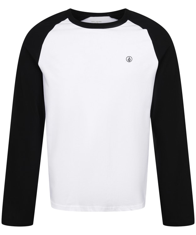 Men’s Volcom Pen Basic Long Sleeve Cotton Tee - Black