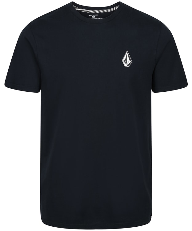Men's Volcom Iconic Stone Short Sleeve Slim Tee - Black