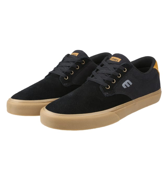 Men’s Etnies Singleton Vulc XLT Streamline Skate Shoes - Black / Gum