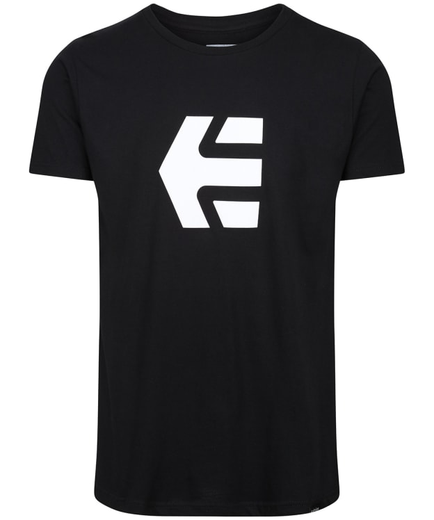 Men’s Etnies Icon Cotton T-Shirt - Black / White