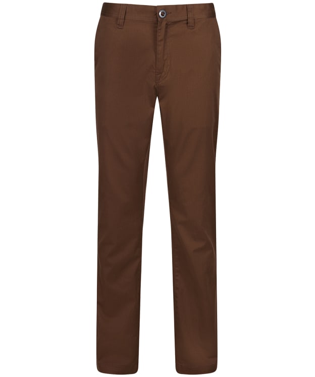 Men’s Volcom Frickin Modern Stretch Trousers - Dark Earth