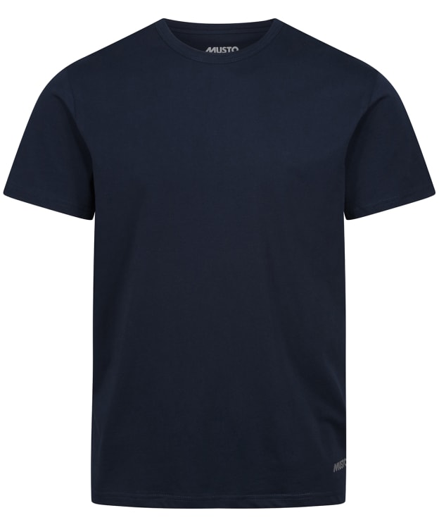 Men’s Musto Essential Cotton Crew Neck T-Shirt - Navy