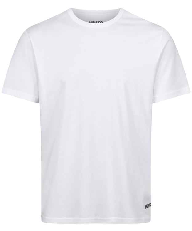 Men’s Musto Essential Cotton Crew Neck T-Shirt - White