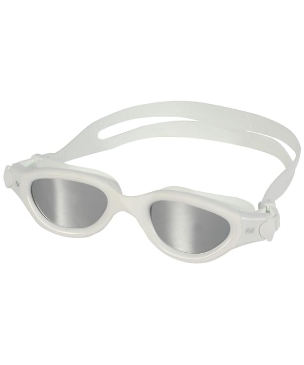 Zone3 Venator-X Swim Goggles - Polarized Revo Pink Lens - White / Silver