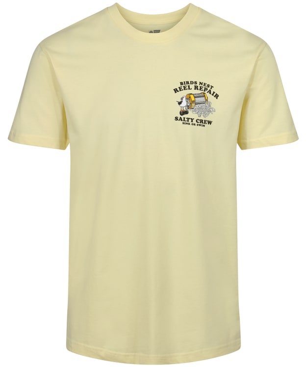 Men’s Salty Crew Birdsnest Premium Short Sleeve Cotton Tee - Banana