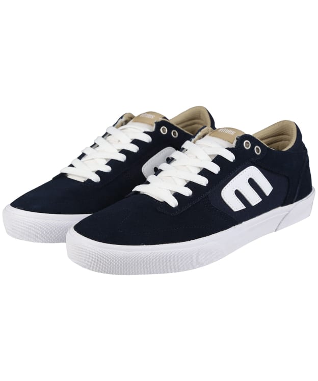 Men’s Etnies Windrow Vulc Devon Smillie Vulcanised Skate Shoes - Navy / Tan / White