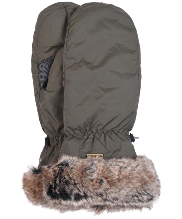 Women's Barbour Primrose Mitts - New Olive