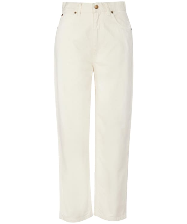 Women's Barbour Westbury Barrel Leg Jeans - Ecru