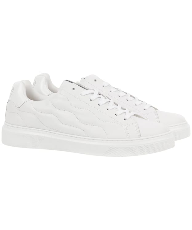 Men's Barbour International Glendale Casual Trainers - White