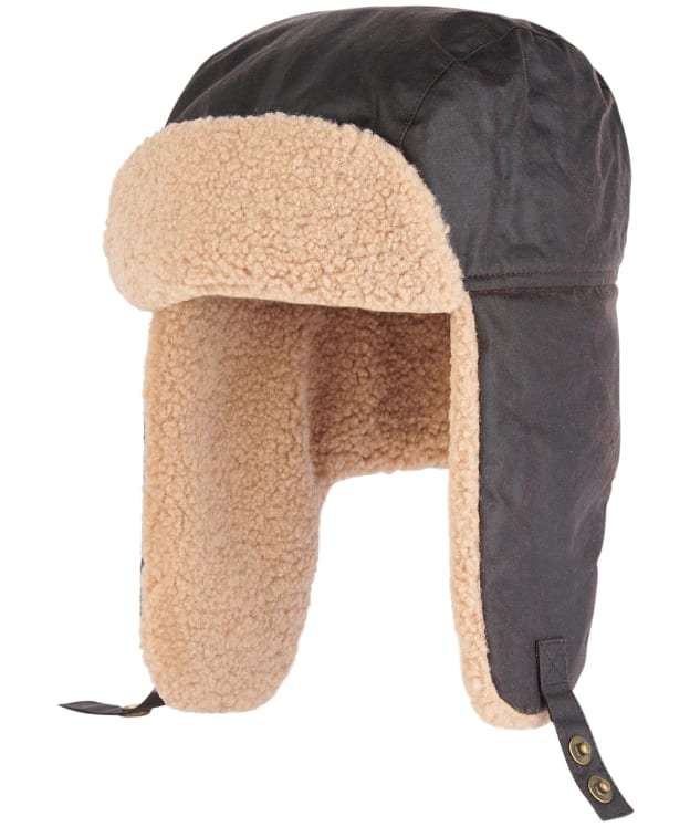 Men’s Barbour Morar Wax Trapper Hat - Rustic